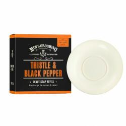 Scottish Fine Soaps Ingrijire Corp Thistle & Black Pepper Shave Soap Refill Rezerva Sapun 100 g