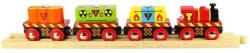 Bigjigs Toys Tren de marfă periculos + 2 șine (DDBJT438)