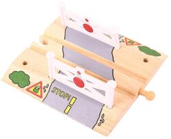 Bigjigs Toys Trecere a căii ferate Bigjigs Rail (DDBJT118) Trenulet