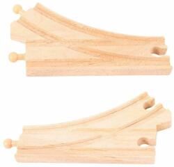 Bigjigs Toys Comutator standard 2 buc (DDBJT107) Trenulet