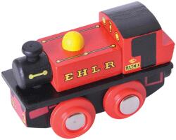 Bigjigs Toys Replica din lemn a locomotivei EHLR Jack (DDBJT449)