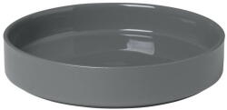 blomus 20 см сива дълбока чиния blomus от серия pilar