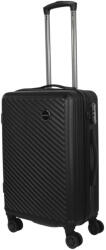 HaChi Boston Pro fekete 4 kerekű közepes bőrönd (Boston-PRO-M-fekete)