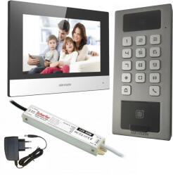 Hikvision DS-KIS502 video-kaputelefon szett (SN-CSOMAG-DS-KIS502)