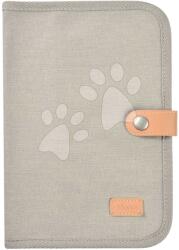 BÉABA Textil borító egészségügyi kiskönyvre Health Book Protection Beaba Canvas Pearl Grey szürke (BE940309)