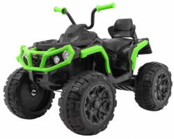 Ramiz Elektromos ATV, 2 motor, EVA hab kerekek, fekete/zöld