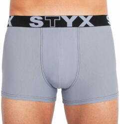  Styx Világos szürke férfi boxeralsó sport gumi (G1067) - méret S