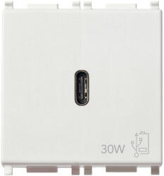 Vimar Priza USB tip C PD 30W 2M Vimar Plana alb 14298 (14298)