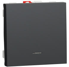 Schneider Electric Intrerupator revenire cu led 2M Schneider Noua Unica antracit NU320654N (NU320654N)