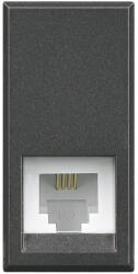 Legrand Priza telefon RJ11 Axolute Bticino 1M antracit HS4258 11N (HS4258/11N)