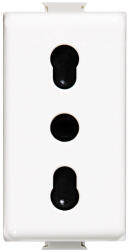 Legrand Priza standard italian 16A 1M Matix Bticino alb AM5180 (AM5180)