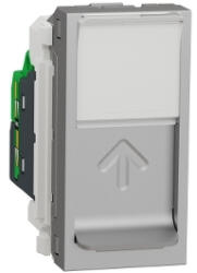 Schneider Electric Priza RJ45 CAT5 UTP 1M Schneider Noua Unica aluminiu NU341030 (NU341030)