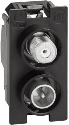 Legrand Priza TV-SAT demixata directa 1M Living Now Bticino K4214D (K4214D)