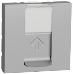 Schneider Electric Priza RJ45 CAT6A FTP 2M Schneider Noua Unica aluminiu NU344930 (NU344930)