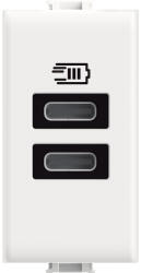Legrand Priza USB 1M Tip C alimentare dubla 5V Matix Bticino alb AM4191CC (AM4191CC)