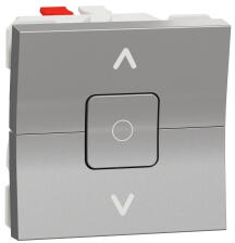 Schneider Electric Intrerupator jaluzele 6A 2M Schneider Noua Unica aluminiu NU320830 (NU320830)