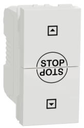 Schneider Electric Intrerupator jaluzele 1M Schneider Noua Unica alb NU310818SC (NU310818SC)