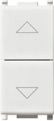 Vimar Intrerupator jaluzele interblocabil 1M 10A Vimar Plana alb 14062 (14062)