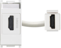 Vimar Priza conector HDMI 1M Vimar Plana alb 14346 (14346)