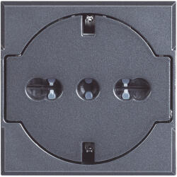 Legrand Priza schuko plata 2M Axolute Bticino antracit HS4140 16F (HS4140/16F)