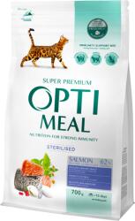 Optimeal Hrana uscata pisici sterilizate - cu somon, 0, 7 kg