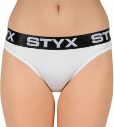  Styx Női gumi sport bugyi fehér (IK1061) - méret M