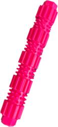 HB Természetes gumibot fogtisztító kutyajáték, 22 cm, pink