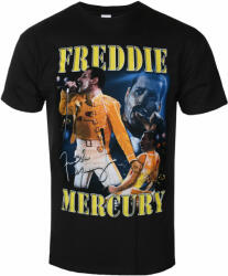 ROCK OFF Tricou bărbați Freddie Mercury - Live Homage - ROCK OFF - FREDTS04MB