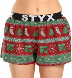 Styx Boxeri damă Styx arta sport elastic sport elastic Crăciun tricotat (T1658) XL (174492)