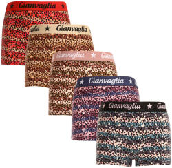 Gianvaglia 5PACK chiloți boxeri pentru fete cu picior Gianvaglia multicolori (813) 128 (174196)