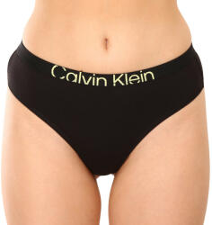 Calvin Klein Tanga damă Calvin Klein negri (QF7401E-UB1) XS (174305)