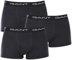 Gant 3PACK fekete Gant férfi boxeralsó (900013003-005) XL