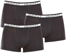 Gant 3PACK fekete Gant férfi boxeralsó (900003053-005) XL