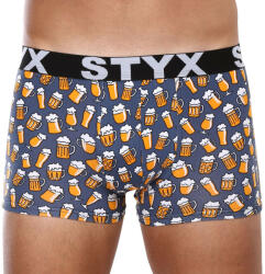 Styx Férfi boxeralsó Styx art sportos gumipánt nagyméretű sör (R1357) 5XL