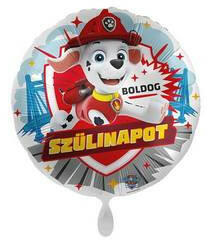  Lufi 17" 43cm Mancs őrjárat, Marshall, Boldog szülinapot (LUFI101431)