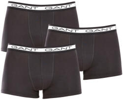 Gant 3PACK Férfi boxeralsó Gant fekete (900003053-005) L