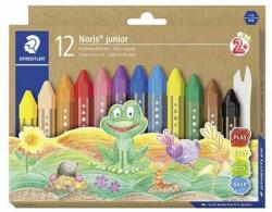 STAEDTLER Creioane colorate, groase, hexagonale, STAEDTLER Noris Junior, 12 culori diferite (224 C12)