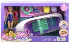 Barbie Mermaid Mermaid Power Boat Set de jucării (HHG60)