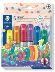 STAEDTLER Creioane colorate, gel, STAEDTLER "Noris 2390", 6 culori strălucitoare (2390M C6)