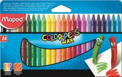 Maped Color Peps Peps Wax Grease Crayon 24pcs (861013)
