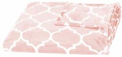 Springos Pătură Springos 150x200cm #pink-white (HA7171)