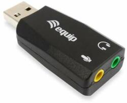 Equip Adaptor audio EQUIP, convertor de la jack de 3, 5 mm la USB, EQUIP "Life (245320)