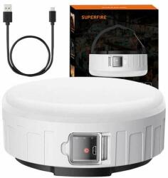 Superfire Lampă de camping Superfire T25, 400lm, USB (T25) - pepita