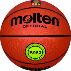 Molten Minge baschet Molten B982, aprobata FIBA, cauciuc, marime 7 (B982) - anastasiasport