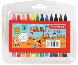 STABILO Yippy-wax Grease Crayon Set 12pcs (2812)