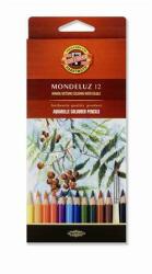 KOH-I-NOOR Set de creioane acuarelă, KOH-I-NOOR Mondeluz 3716/12 12 culori diferite (3716012001KS)