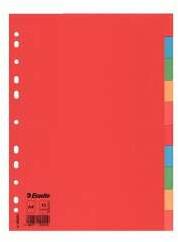 Esselte Registru a4, 10 bucăți carton esselte economy color (100201)