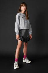 Sisley gyerek szoknya fekete, mini, harang alakú - fekete 170 - answear - 6 585 Ft