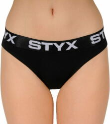  Styx Női gumi sport bugyi fekete (IK960) - méret L