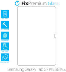 FixPremium Glass - Geam securizat pentru Samsung Galaxy Tab S7 FE & S8 Plus